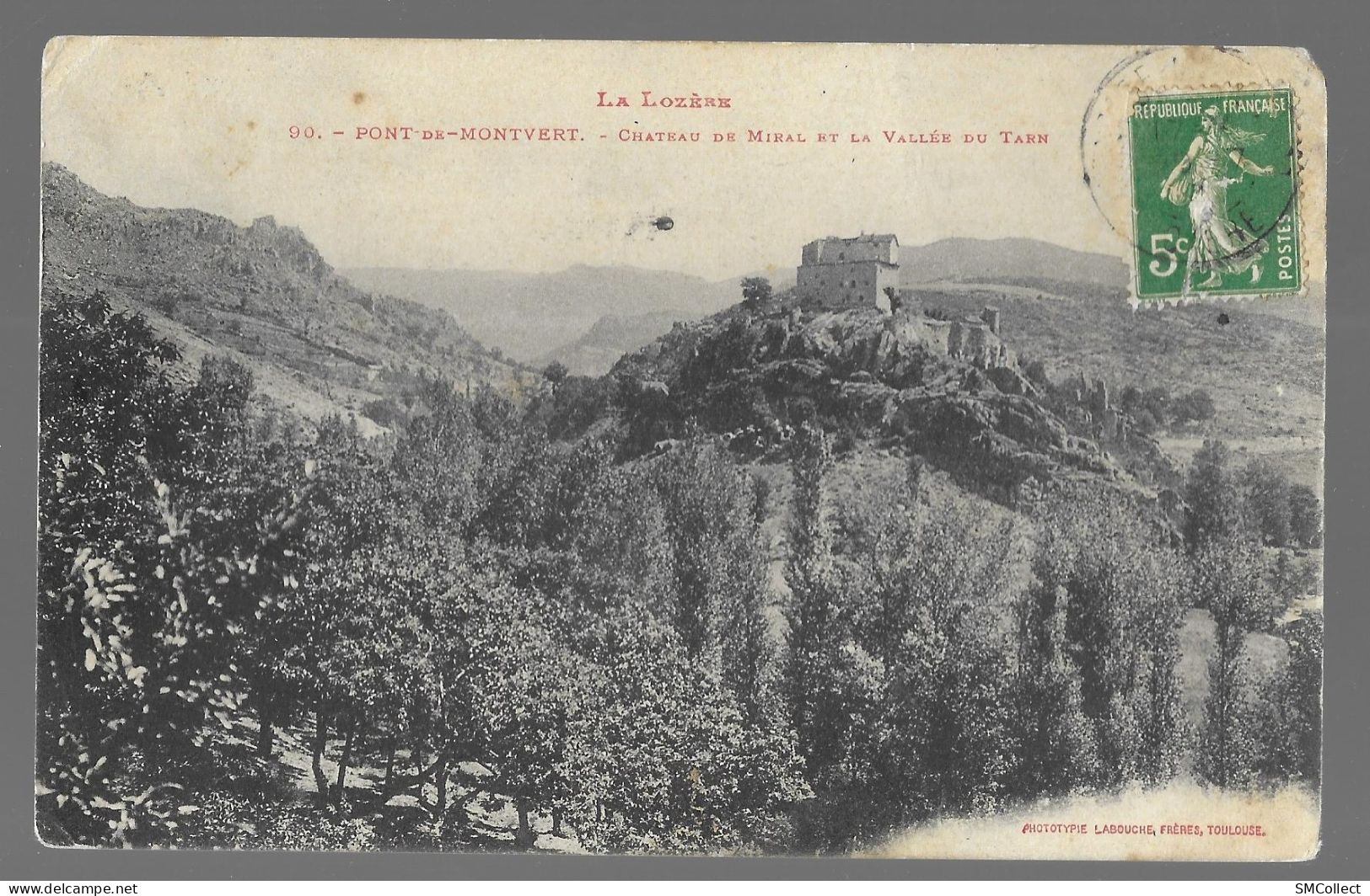 Pont De Montvert, Chateau De Miral Et Vallée Du Tarn (8007) - Le Pont De Montvert