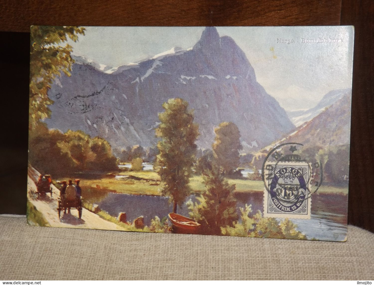 POSTCARD NORGE ROMSDALSHORN AK CPA - Norvège