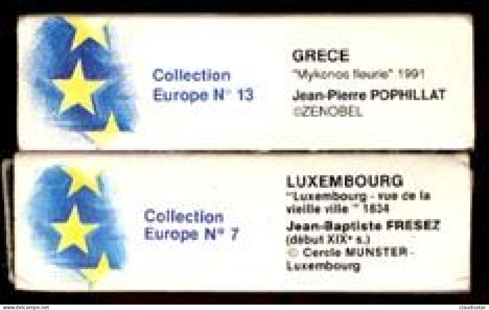 ** LOT  BOITES  GRECE  Et  LUXEMBOURG ** - Zündholzschachteln