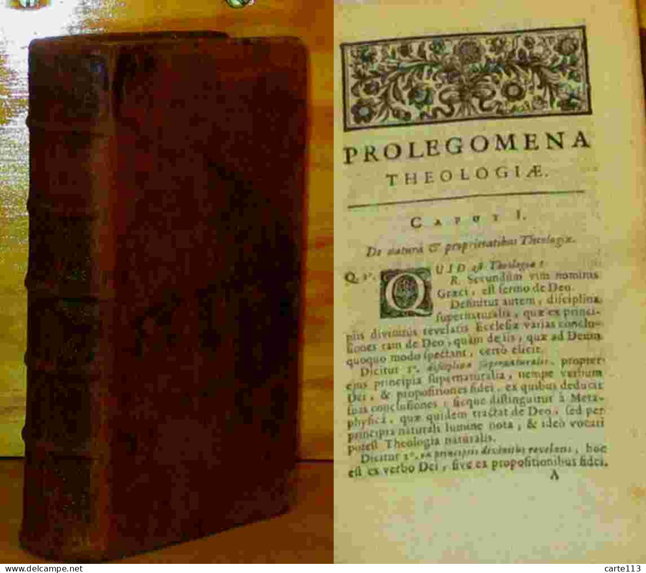 HABERT Louis    - COMPENDIUM THEOLOGIAE DOGMATICAE ET MORALIS, AD USUM SEMINARII CATALA - 1701-1800