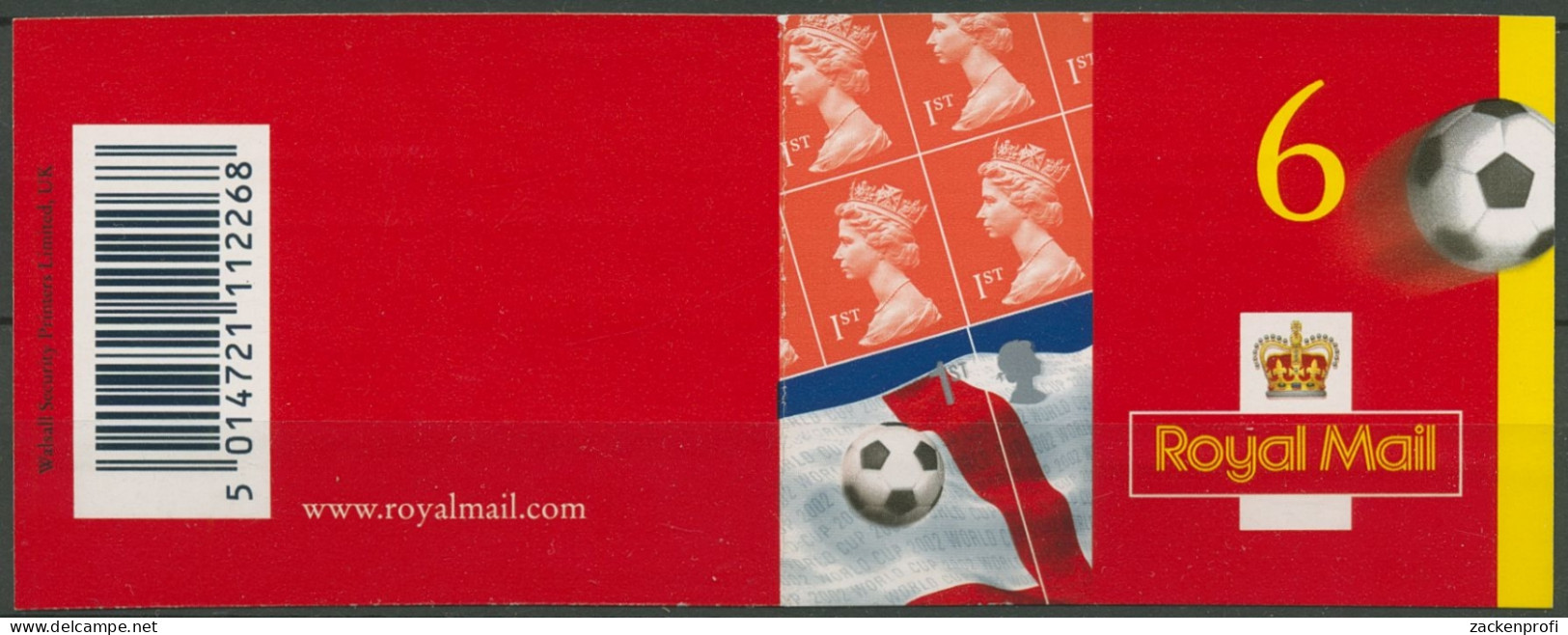 Großbritannien 2002 Royal Mail MH 0-262 Postfrisch (D74528) - Carnets