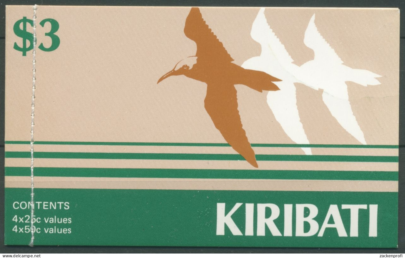 Kiribati 1983 Vögel Braunnoddiseeschwalbe 394 U. 416 MH Postfrisch (C28428) - Kiribati (1979-...)