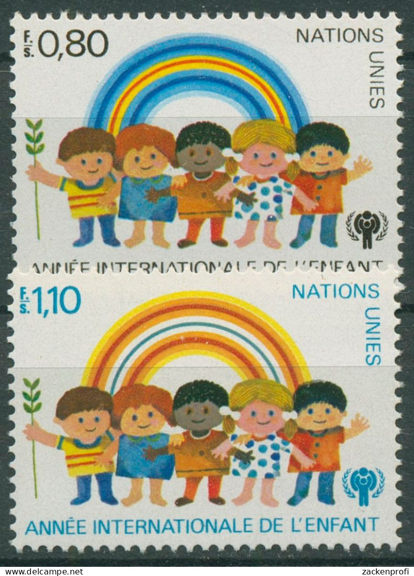 UNO Genf 1979 Jahr Des Kindes 83/84 Postfrisch - Neufs
