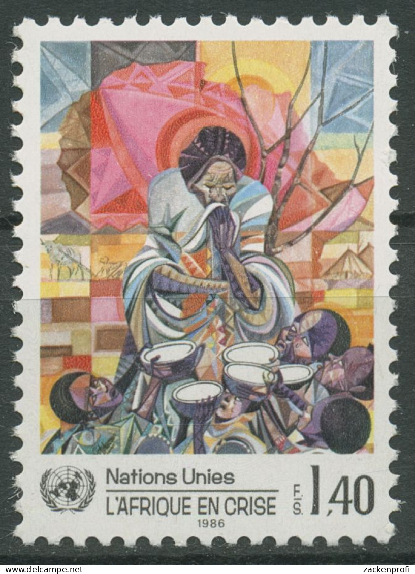 UNO Genf 1986 Afrika In Not Gemälde 137 Postfrisch - Nuevos