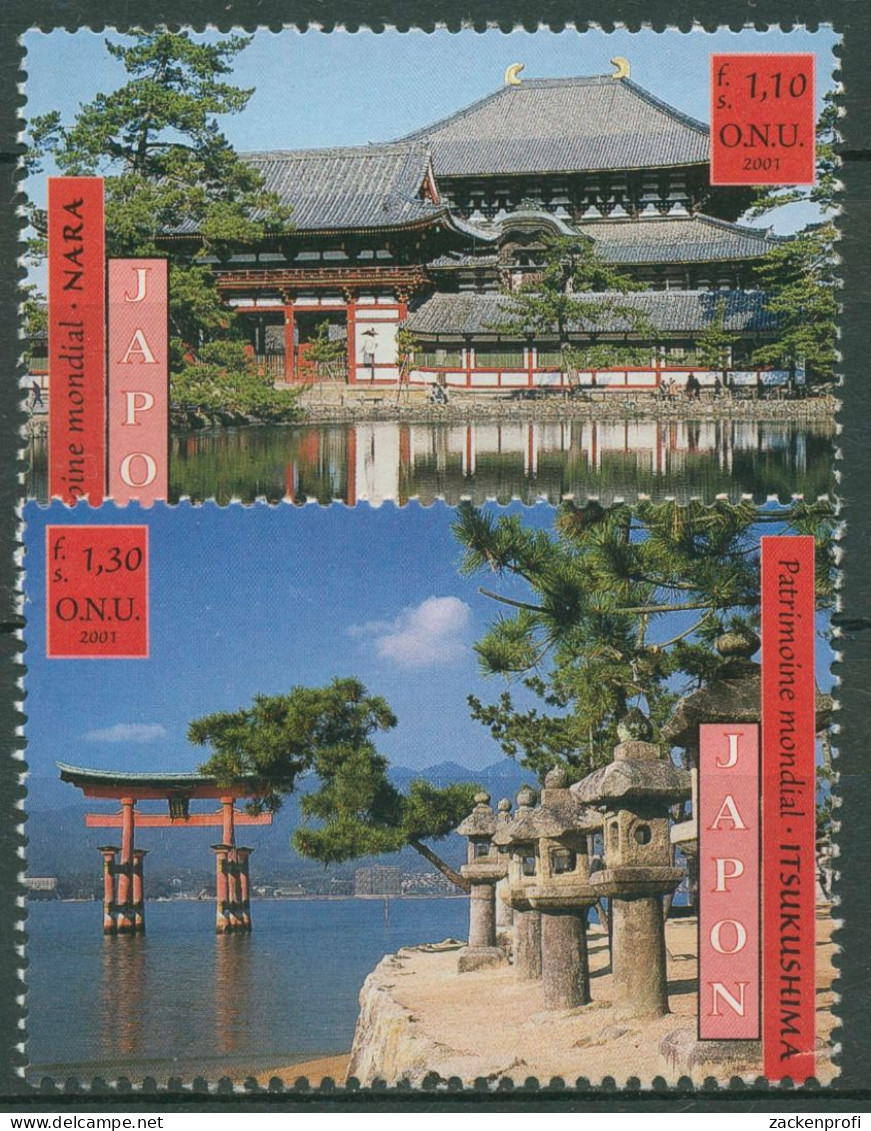 UNO Genf 2001 UNESCO Japan Bauwerke 415/16 Postfrisch - Unused Stamps