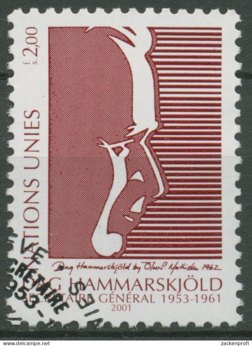 UNO Genf 2001 Politiker Dag Hammarskjöld 423 Gestempelt - Used Stamps