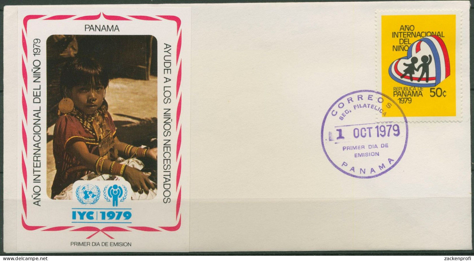 Panama 1979 Internationales Jahr Des Kindes 1326 FDC (X62086) - Panamá