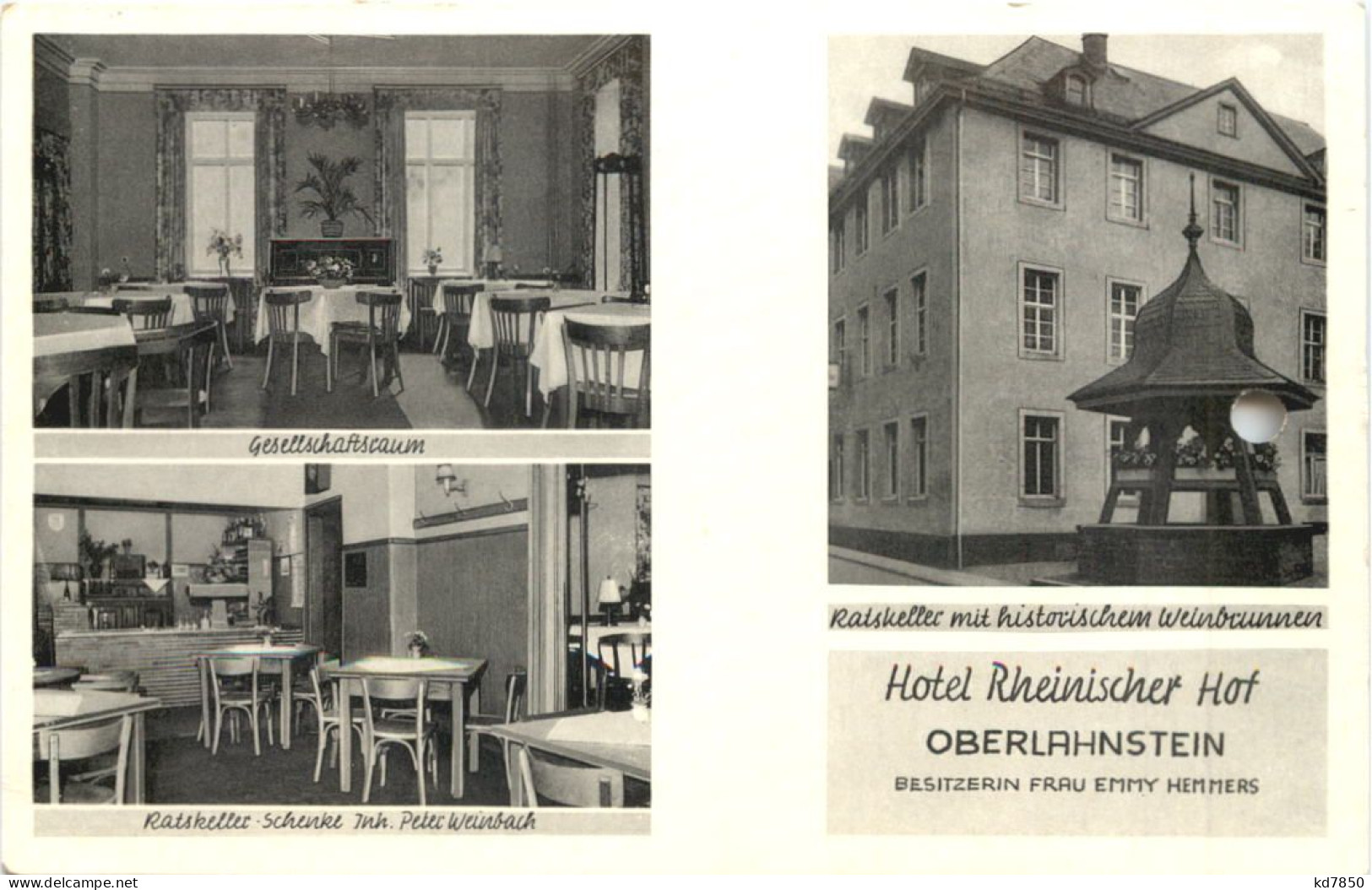 Oberlahnstein - Hotel Rheinischer Hof - Lahnstein