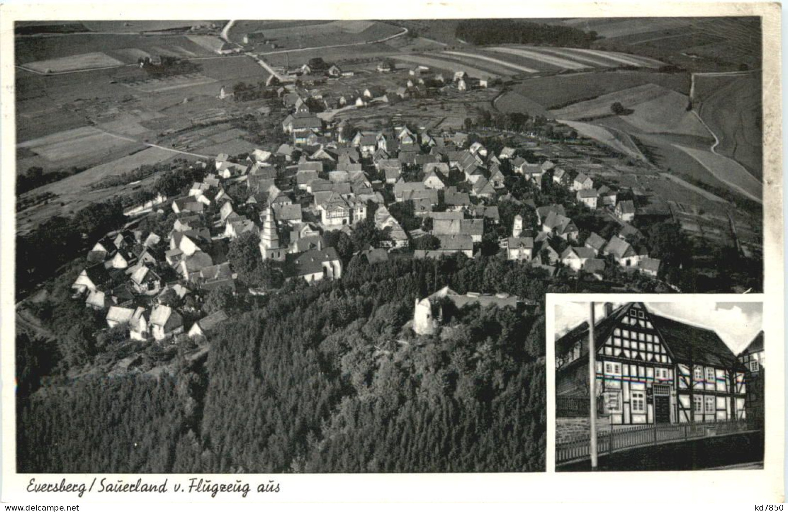 Eversberg Sauerland Vom Flugzeug - Meschede - Meschede