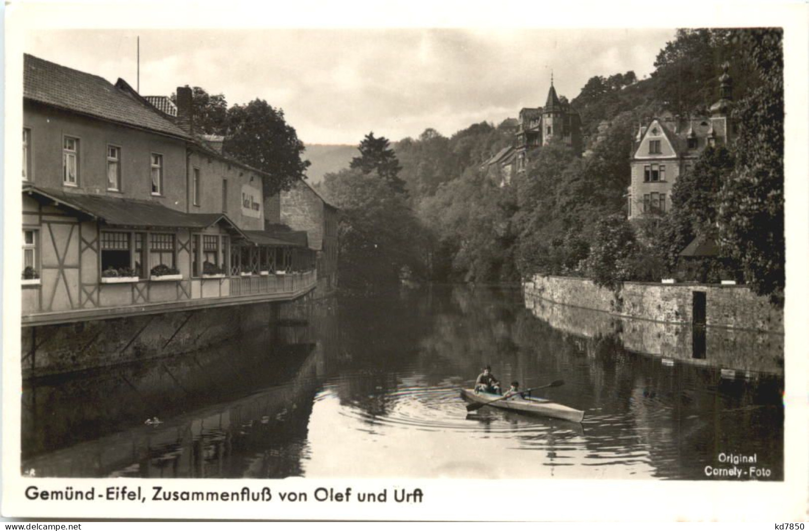 Gemünd Eifel - Schleiden - Zusammenfluss Von Olef Und Urft - Schleiden