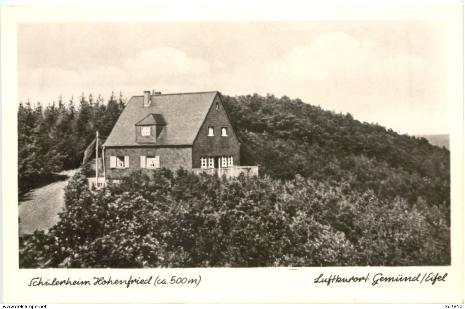 Gemünd Eifel - Schülerheim Hohenfried - Schleiden - Schleiden