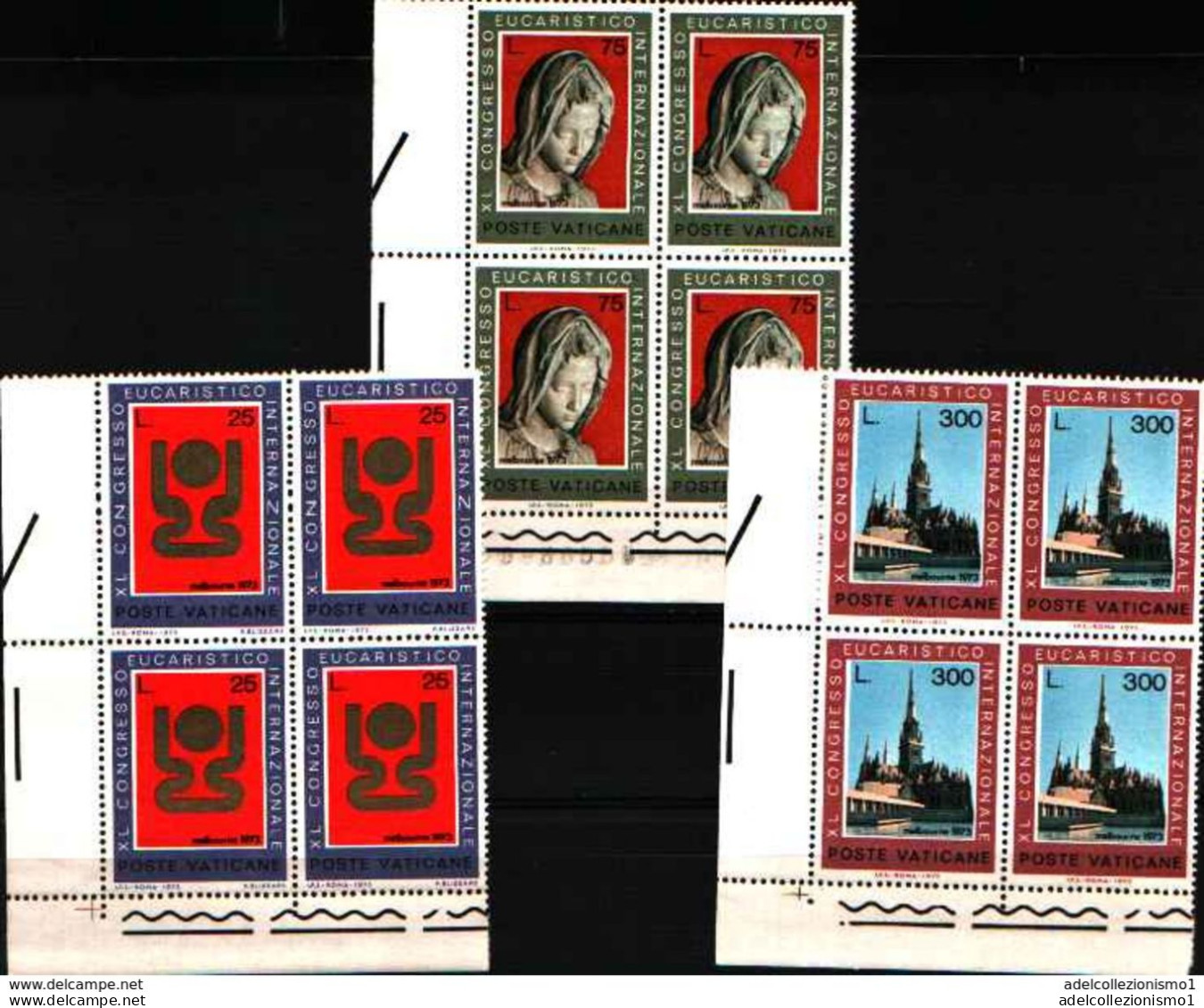 74082) VATICANO LOTTO QUARTINE MNH** VEDI FOTO INDICATIVA - Unused Stamps