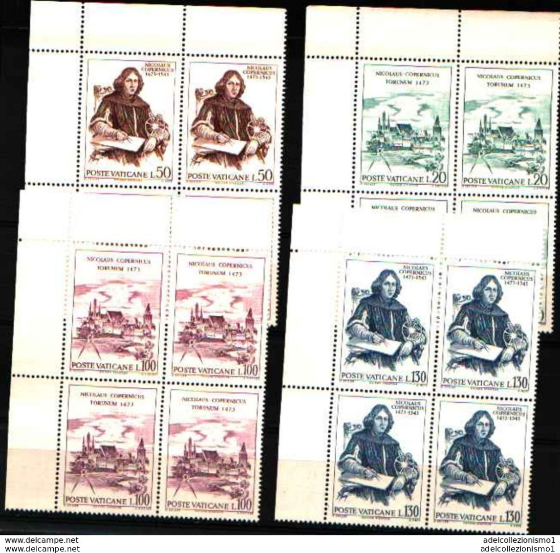 74090) VATICANO LOTTO QUARTINE MNH** VEDI FOTO INDICATIVA - Nuevos