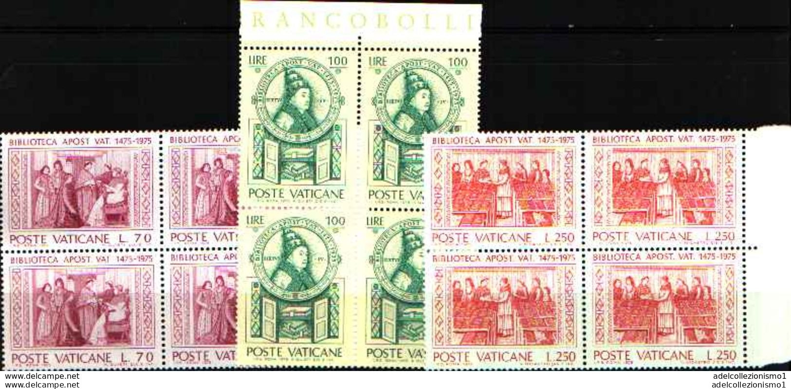 74090) VATICANO LOTTO QUARTINE MNH** VEDI FOTO INDICATIVA - Nuovi