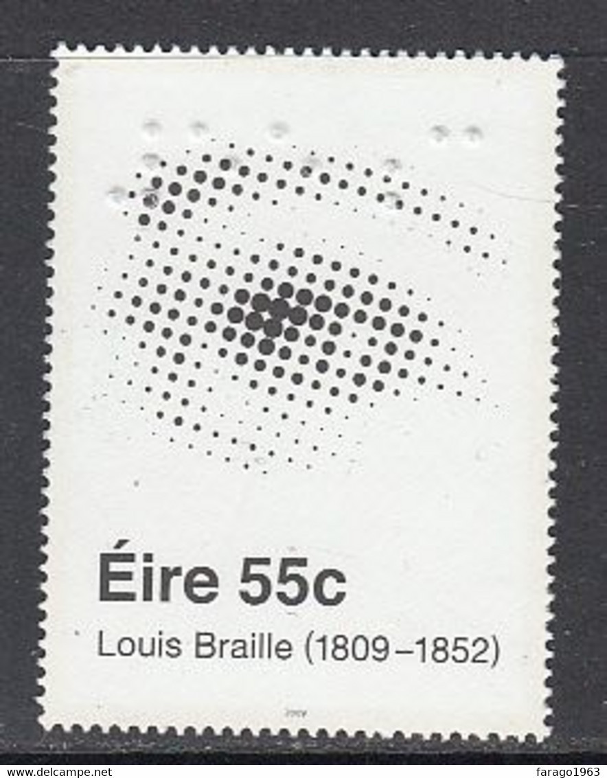 2009 Ireland Louis Braille Blind Health Complete Set Of 1 MNH - Ungebraucht