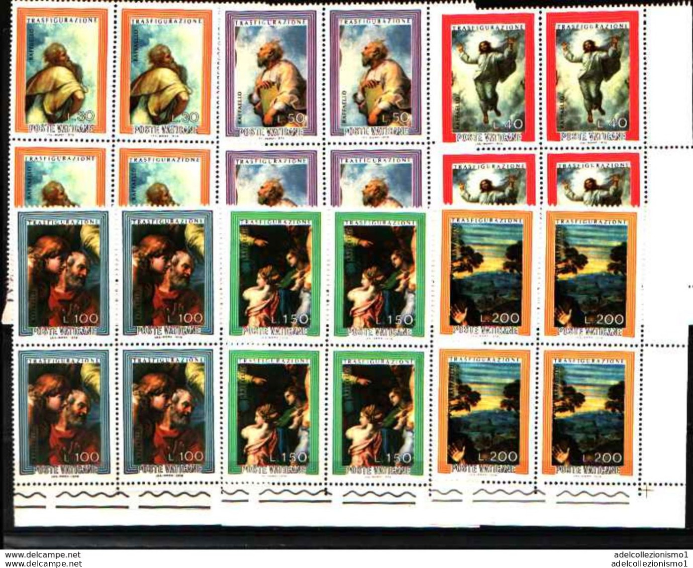 74094) VATICANO LOTTO QUARTINE MNH** VEDI FOTO INDICATIVA - Ungebraucht