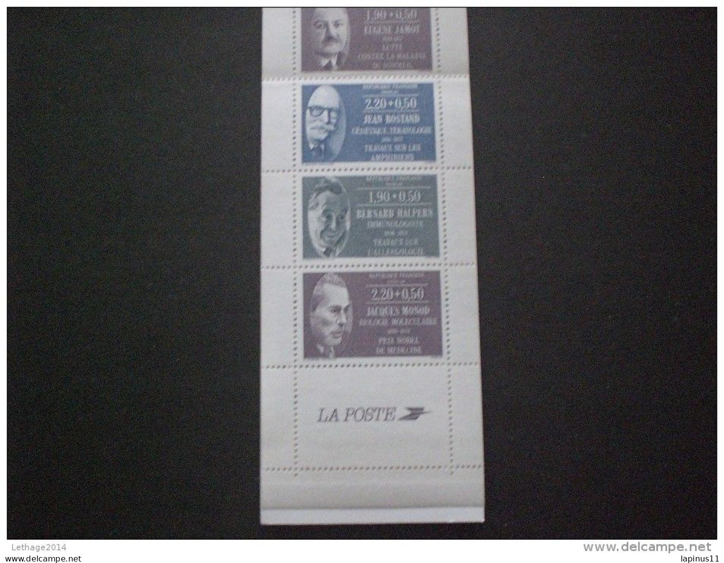 STAMPS FRANCE CARNETS 1987 Famous Persons - Personnages