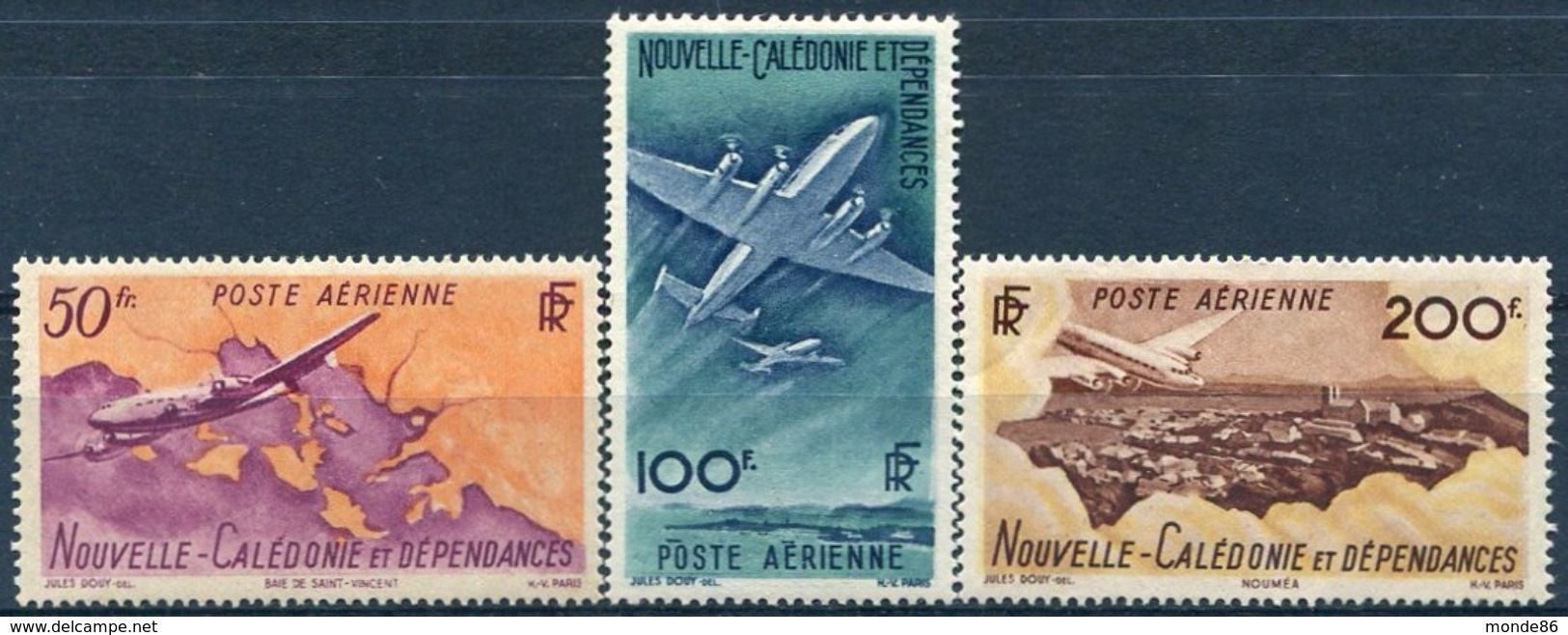 Y&T  N° 61-63 ** - Unused Stamps