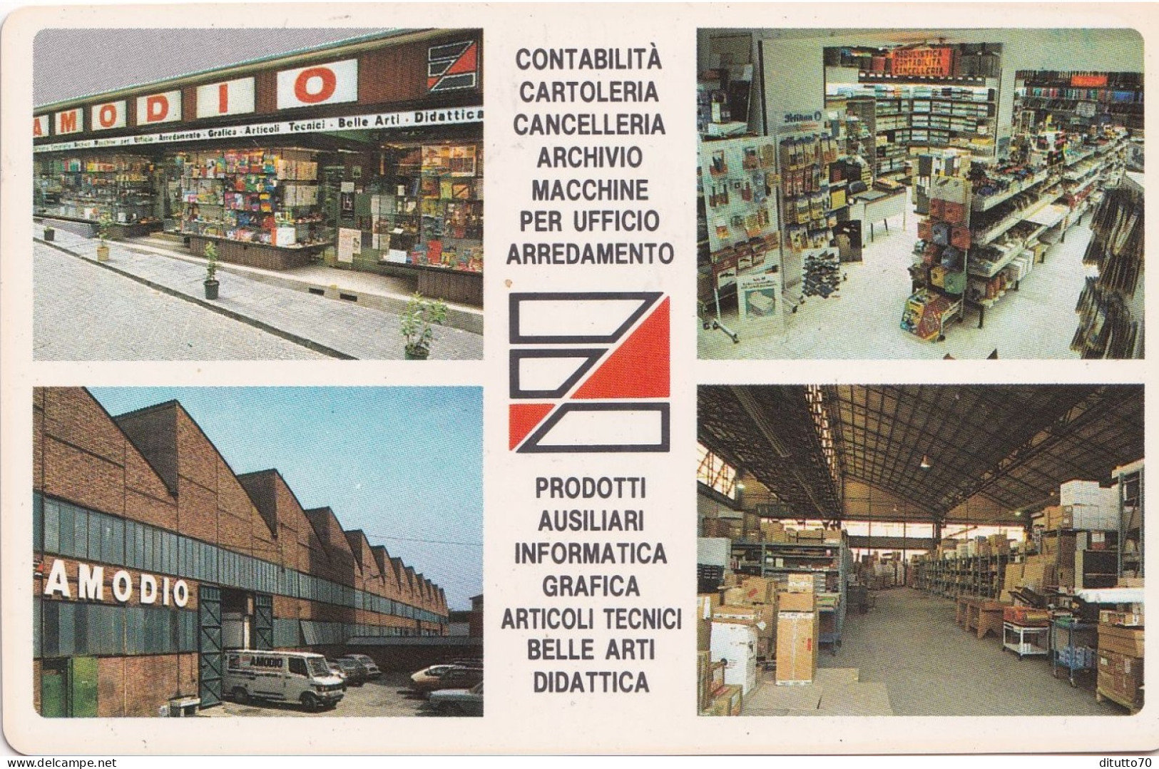 Calendarietto - AMODIO - Napoli - Anno 1993 - Petit Format : 1991-00