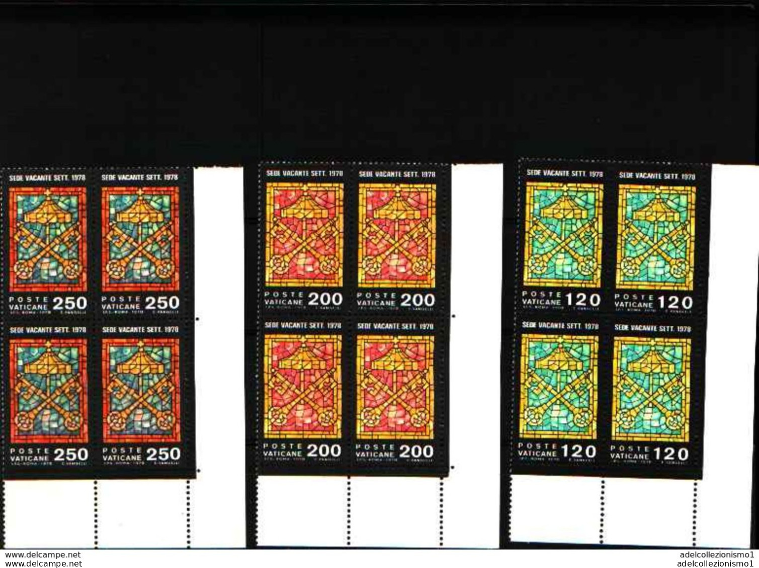 74096) VATICANO LOTTO QUARTINE MNH** VEDI FOTO INDICATIVA - Ongebruikt