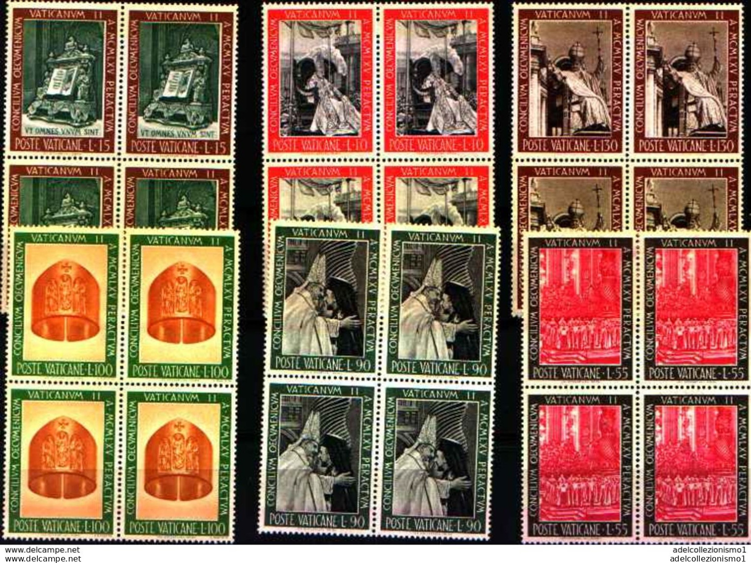 74096) VATICANO LOTTO QUARTINE MNH** VEDI FOTO INDICATIVA - Ongebruikt