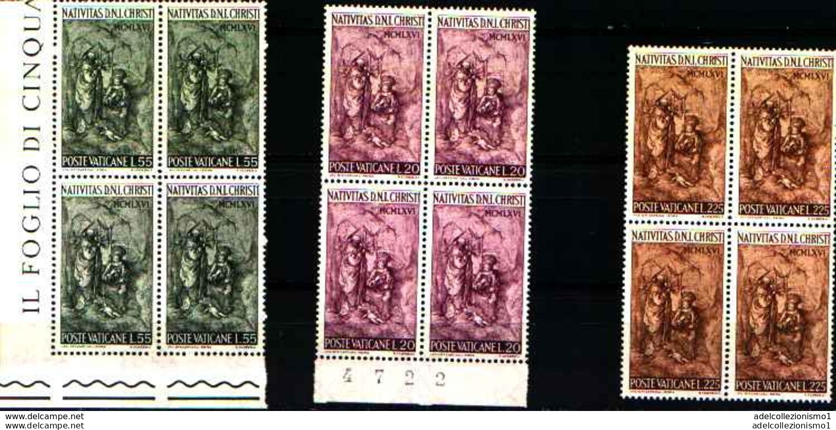 74100) VATICANO LOTTO QUARTINE MNH** VEDI FOTO INDICATIVA - Unused Stamps