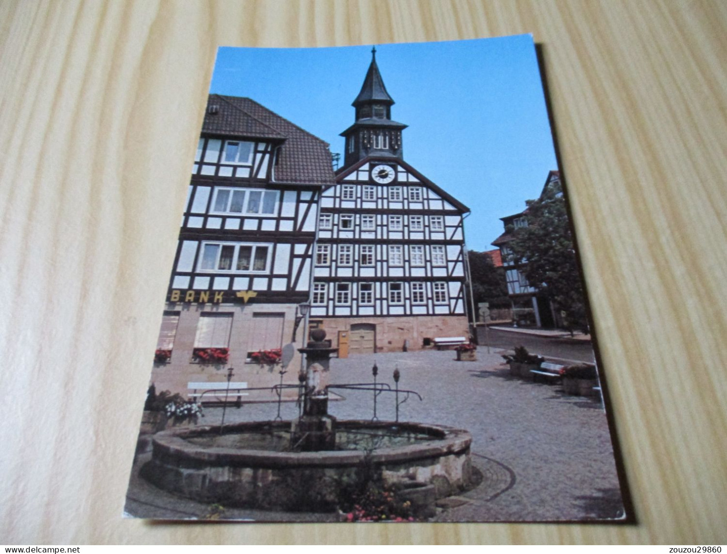 Bad Sooden-Allendorf (Allemagne).Rathaus Mit Glockenspiel Und Marktbrunnen. - Bad Sooden-Allendorf