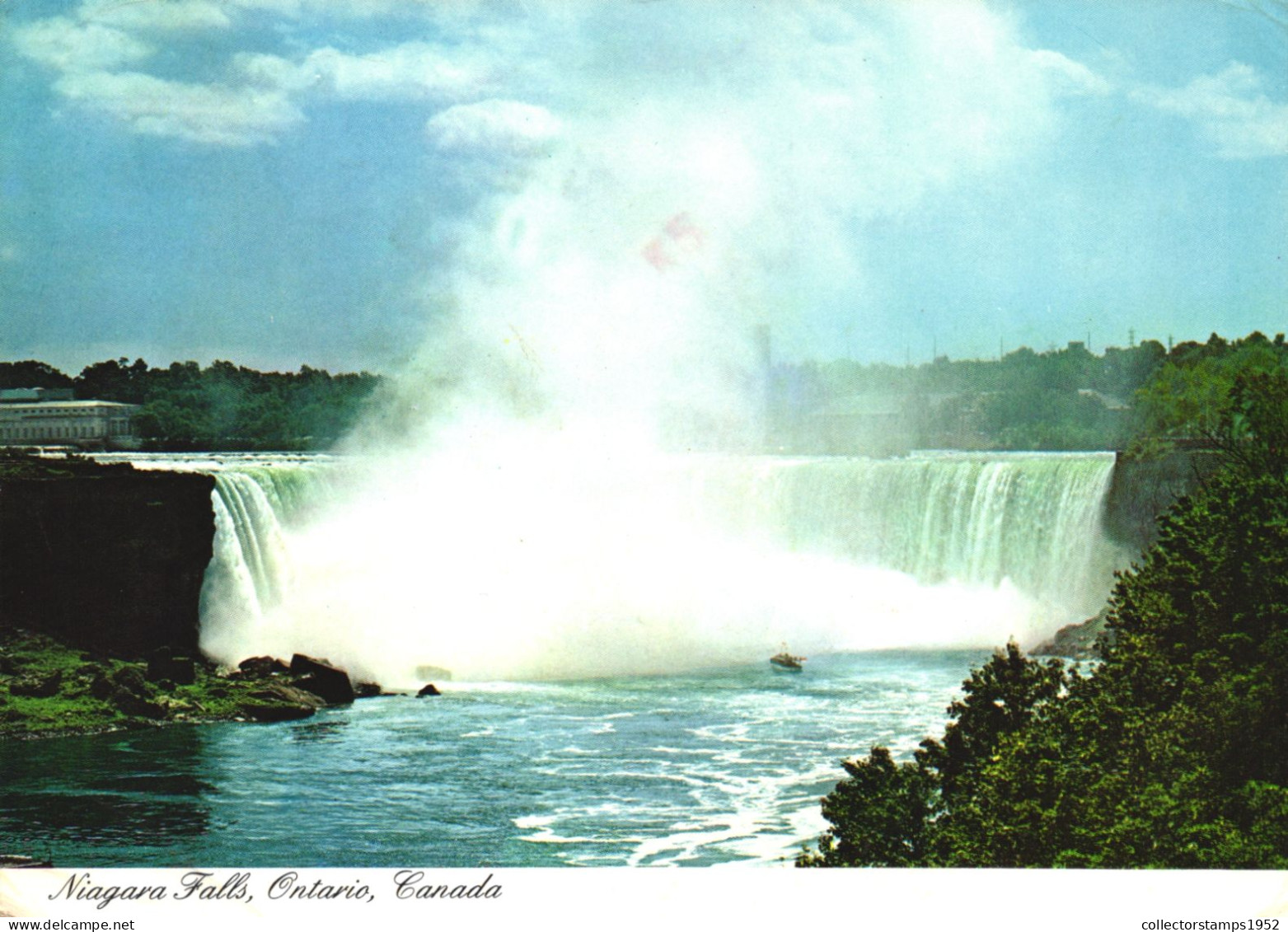 NIAGARA FALLS, ONTARIO, WATERFALL, CANADA, POSTCARD - Chutes Du Niagara