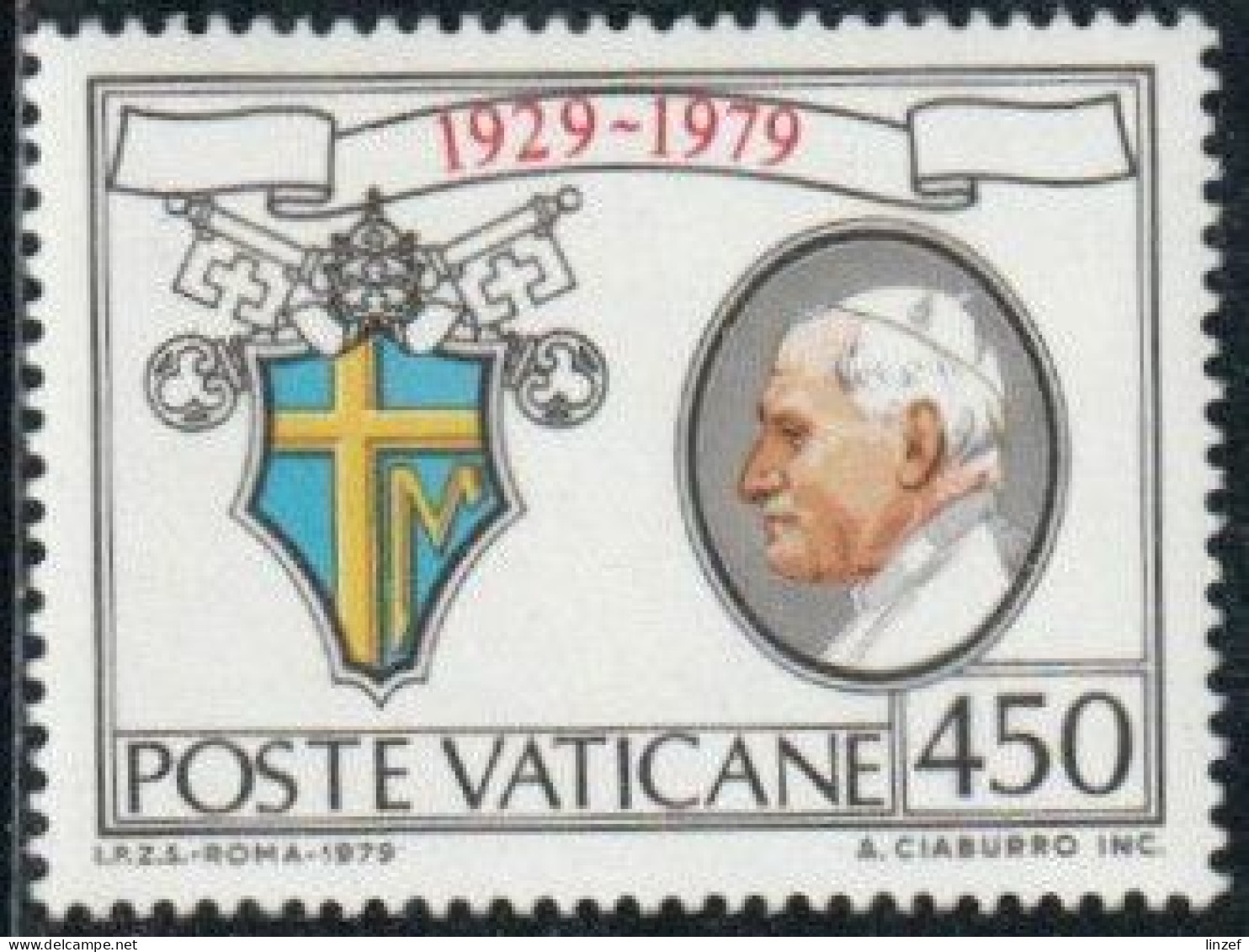 Vatican 1979 Yv. N°684 - Blason Du Vatican Et Jean Paul II - Neuf ** - Ungebraucht