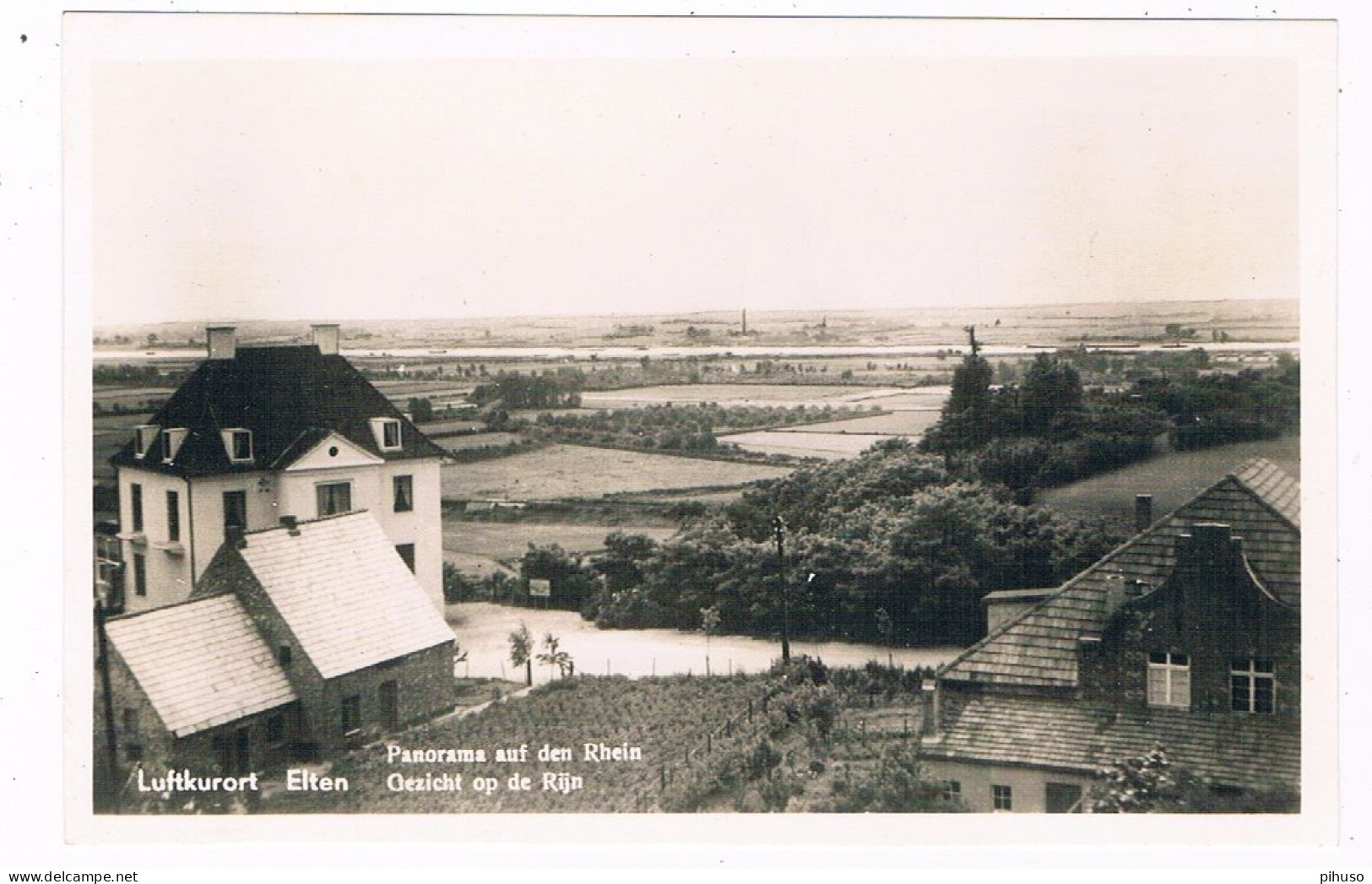 D-17029  ELTEN : Panorama Auf Der Rhein - Emmerich