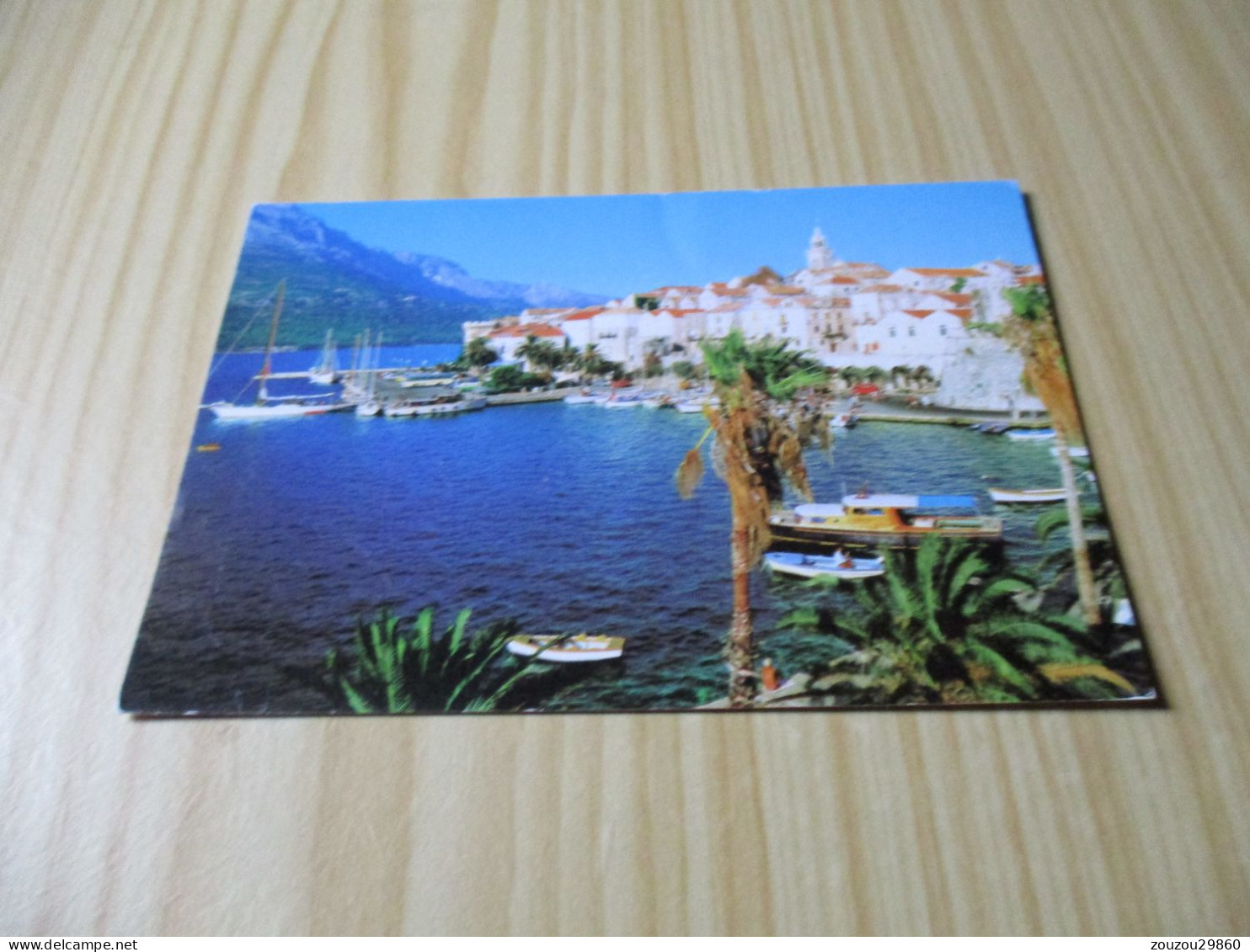 Korcula (Croatie).Vue Sur Le Port. - Croatie