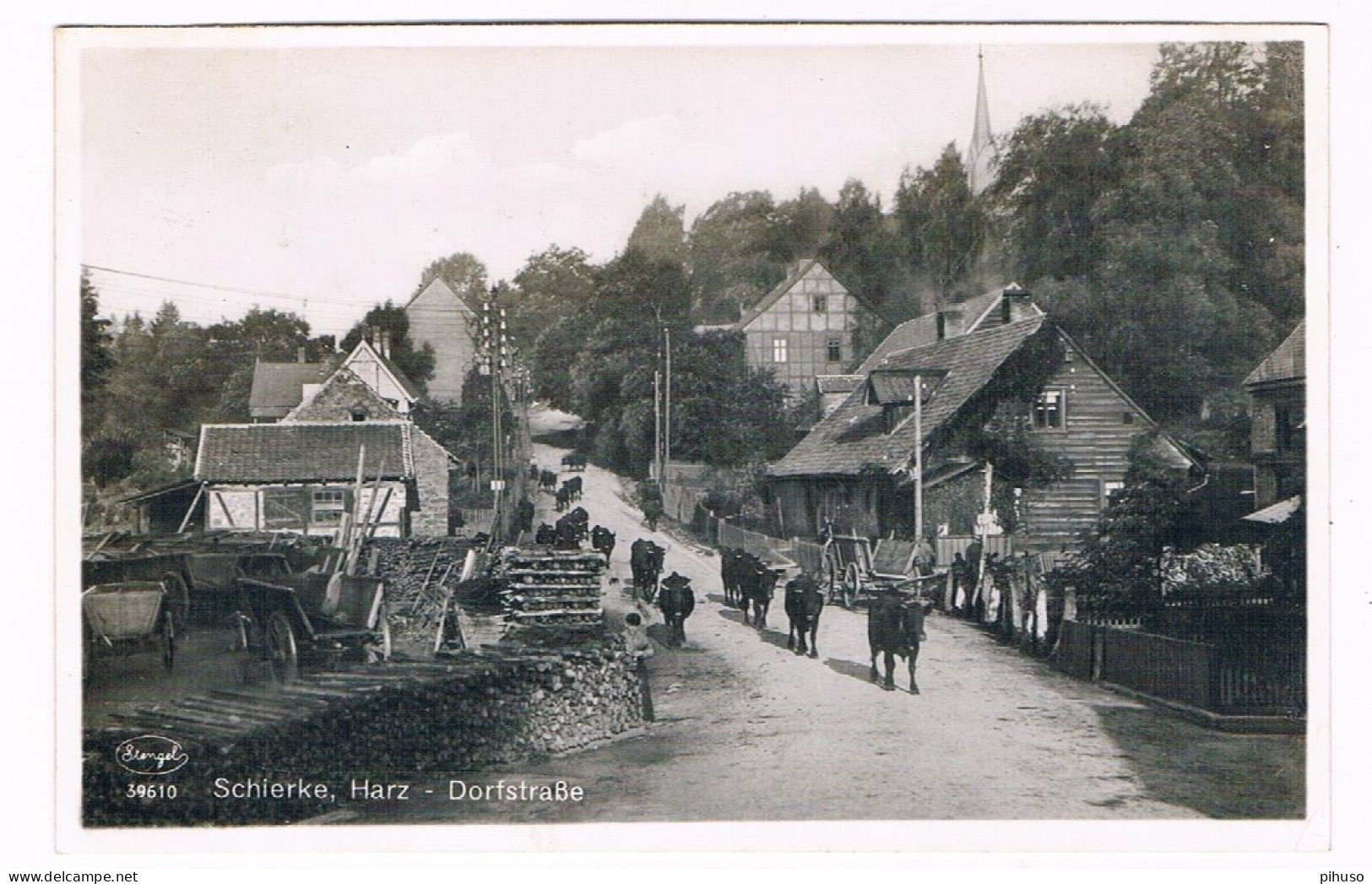 D-17033  SCHIERKE : Dorfstrasse - Schierke