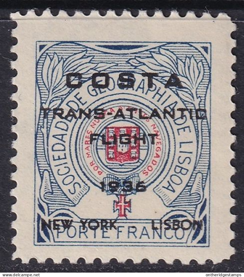 Portugal 1936 Sanabria 501  Costa Trans-Atlantic Semi-official Air Post MNH** - Unused Stamps