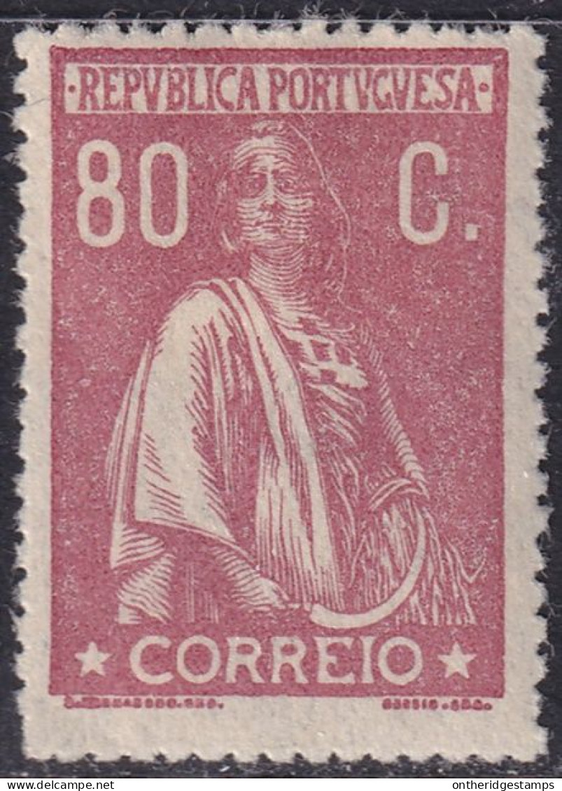 Portugal 1921 Sc 252 Mundifil 246 MH* - Nuevos