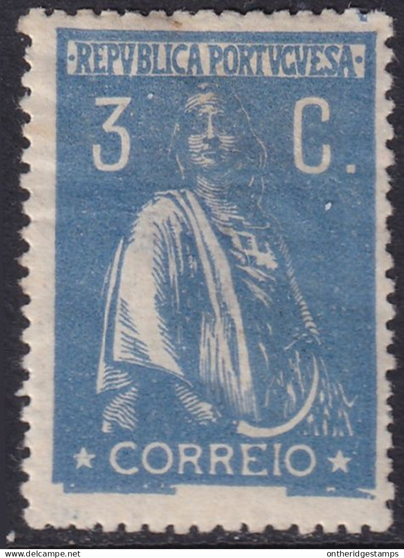 Portugal 1921 Sc 231 Mundifil 235 MH* Large Thin - Ungebraucht