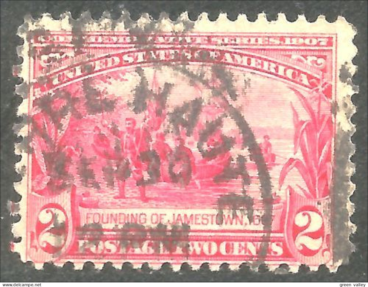 912 USA 1907 Jamestown Exposition Founding (USA-465) - Oblitérés