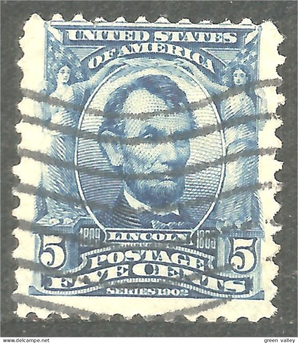 912 USA 1902 Pan-American Exposition Lincoln (USA-460) - Gebraucht