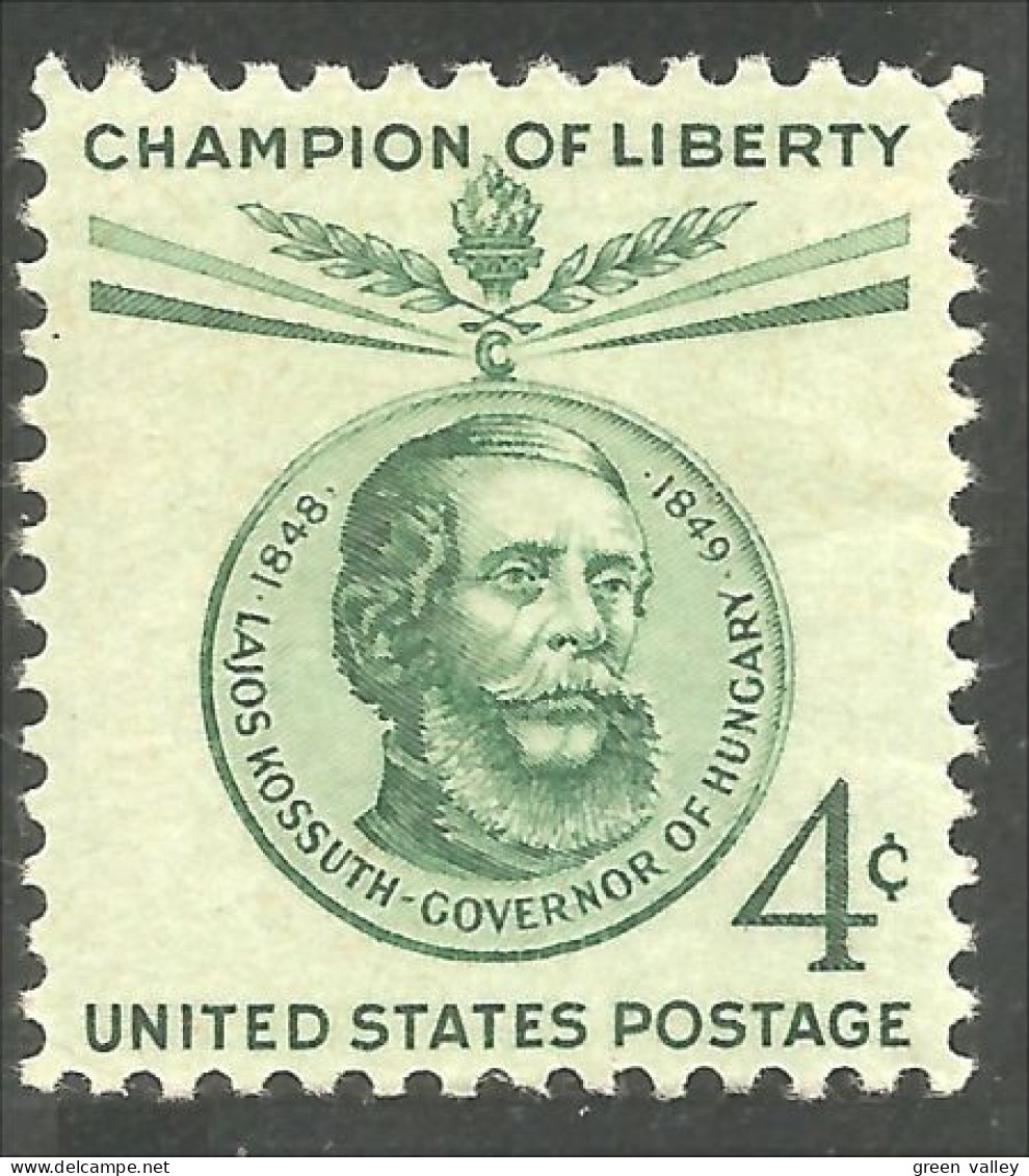 912 USA 1958 Lajos Kossuth MNH ** Neuf SC (USA-369) - Unused Stamps