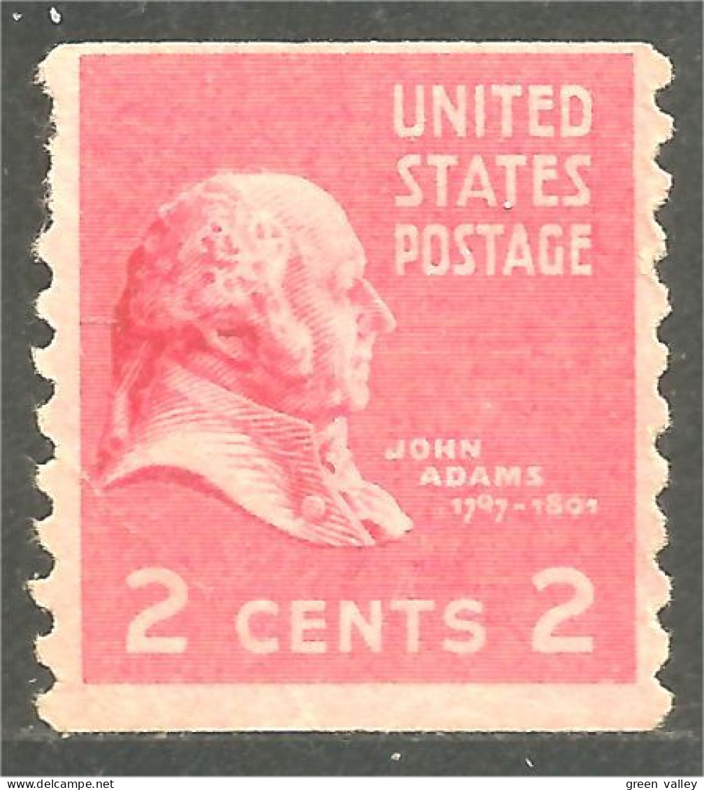 912 USA 1939 John Adams MNH ** Neuf SC (USA-359) - Usati