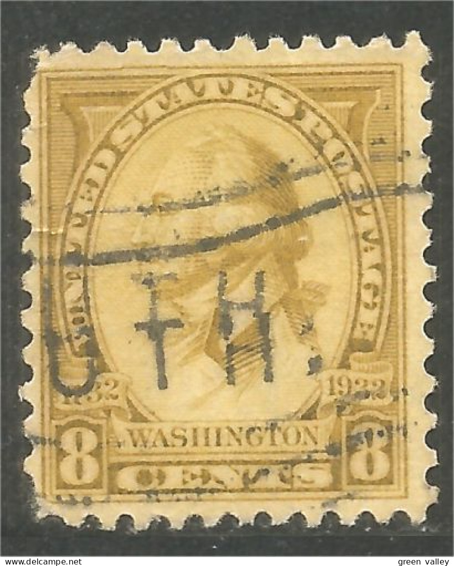 912 USA 1932 8c Washington By St Memin (USA-348a) - Unused Stamps