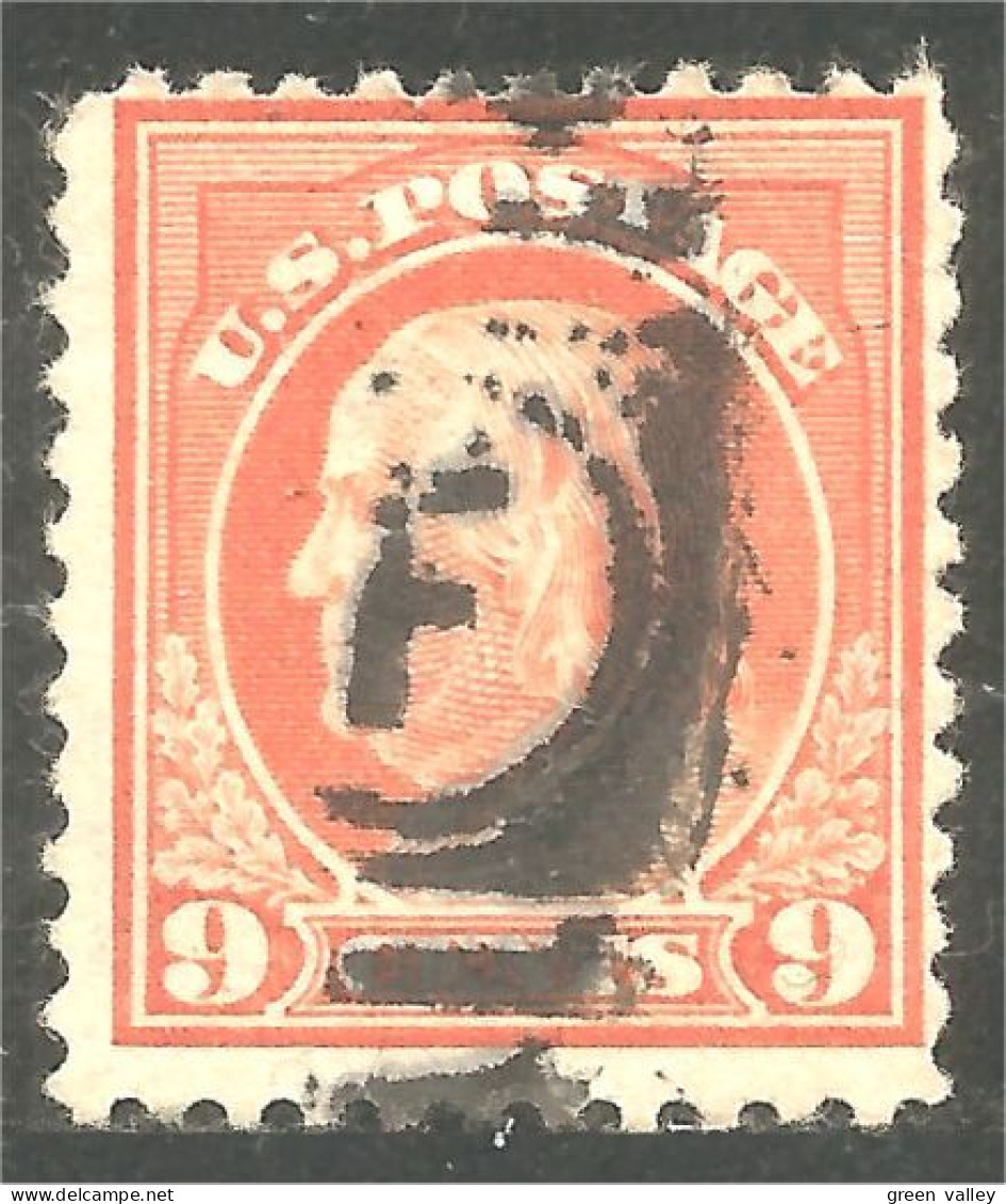 912 USA 1913 3c Washington Violet (USA-345) - Usati