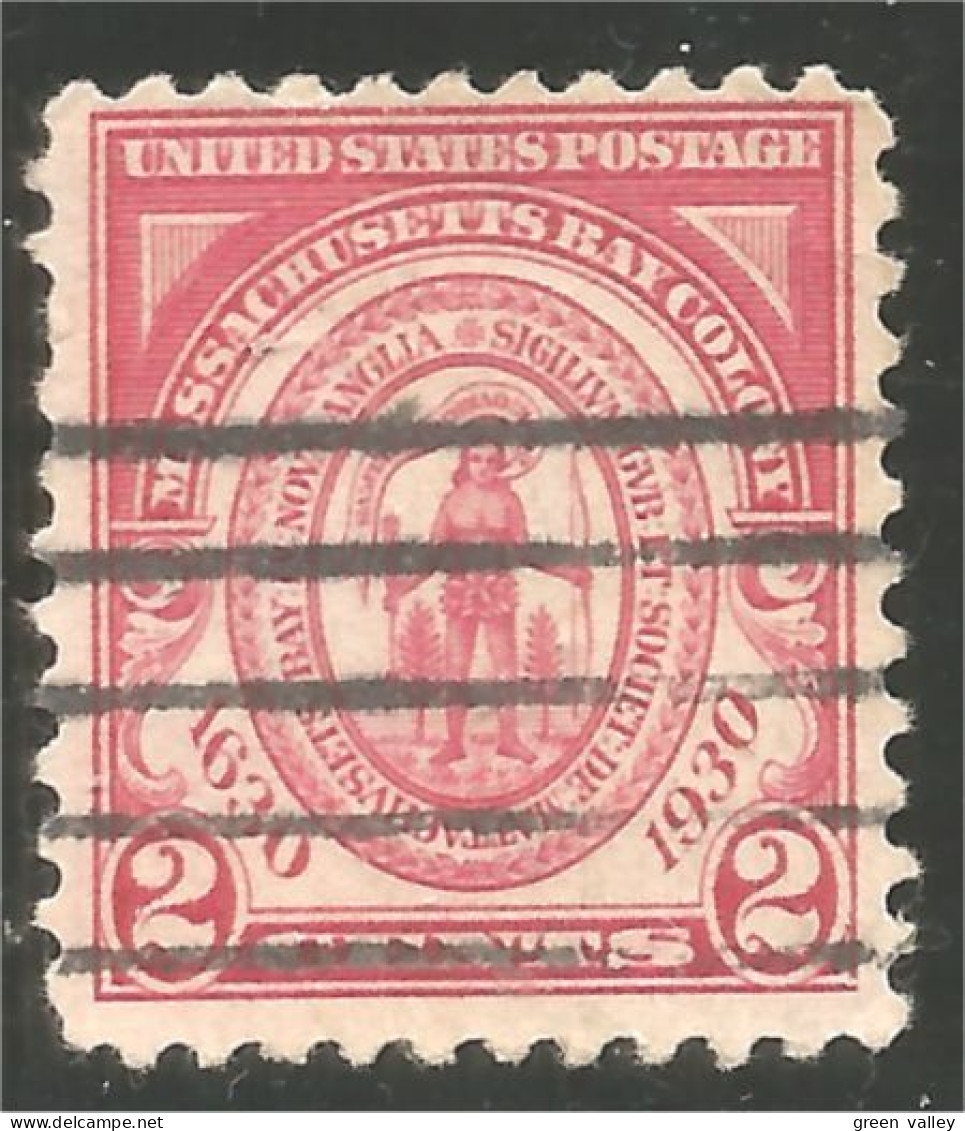 912 USA 1930 Massachussetts Bay Colony (USA-329) - Used Stamps