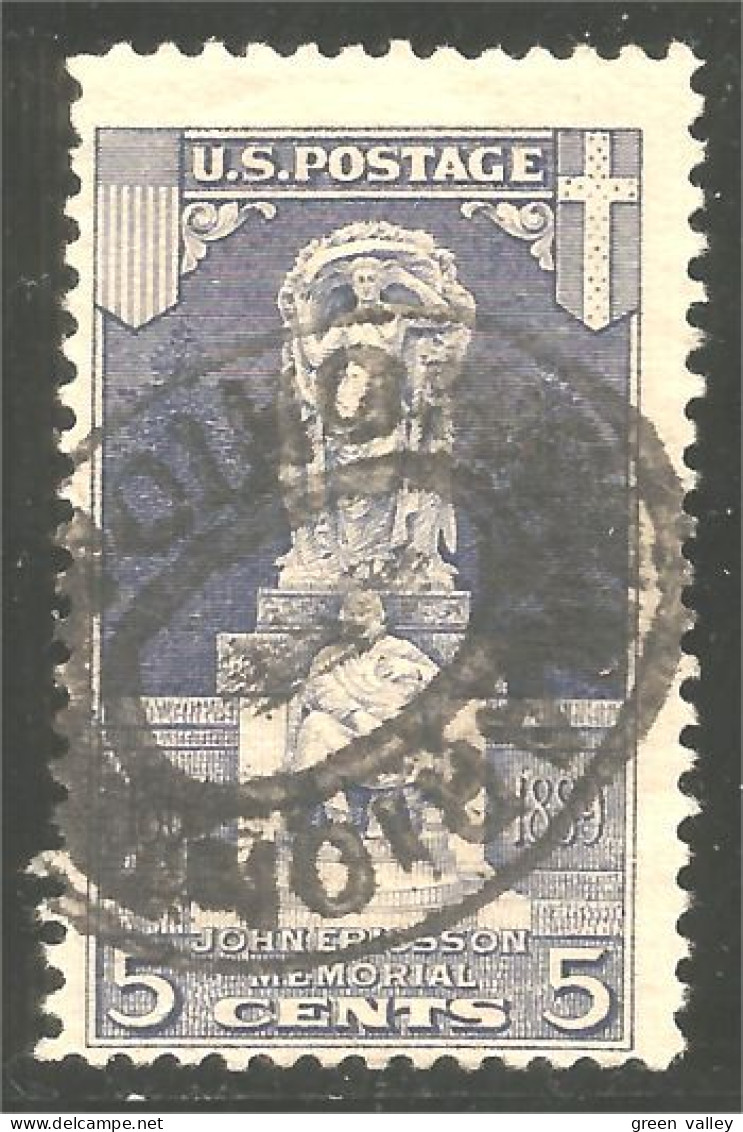 912 USA 1926 Statue John Ericsson (USA-320) - Used Stamps