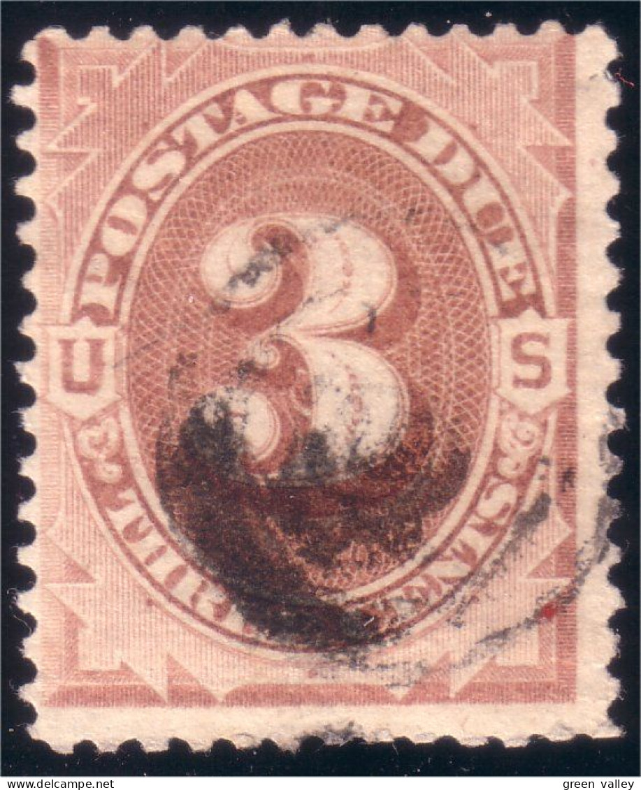 912 USA 1879 Taxe Postage Due 3c Brown (USA-171) - Postage Due