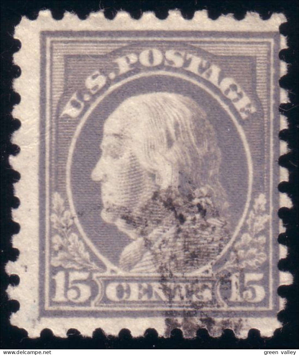 912 USA 1914 George Washington 15c Gris (USA-42) - Used Stamps