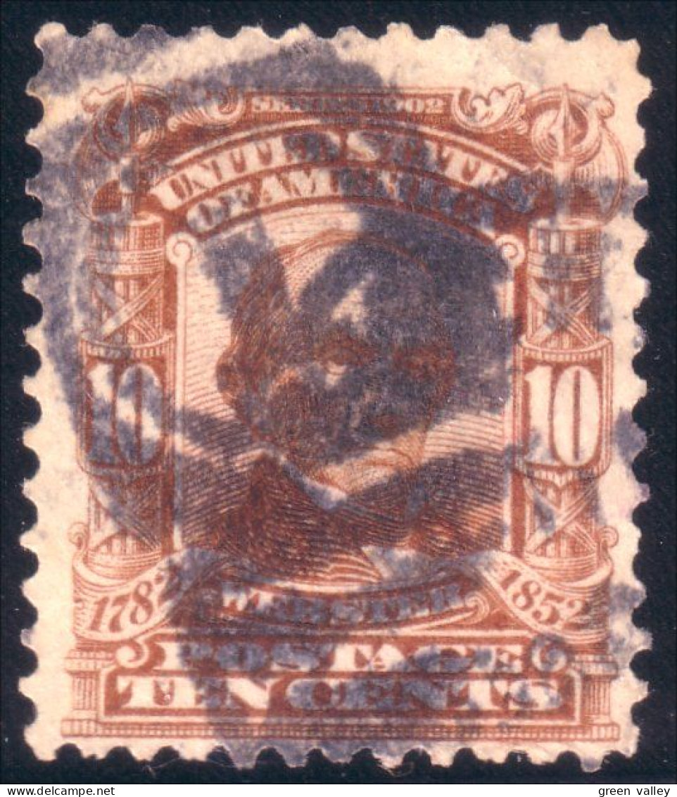 912 USA 1902 Lincoln Webster (USA-17) - Oblitérés