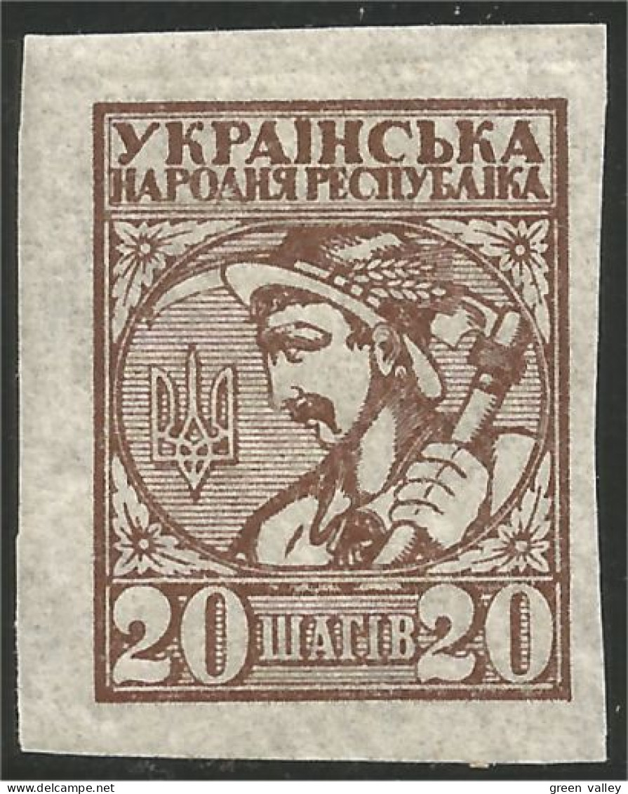 900 Ukraine 1918 20c MH * Neuf (UKR-25) - Ukraine