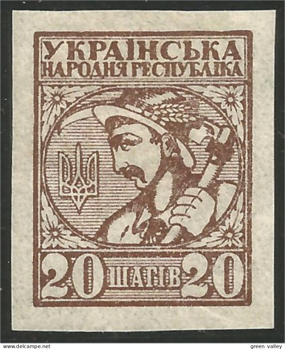 900 Ukraine 1918 20c MH * Neuf (UKR-26) - Ukraine