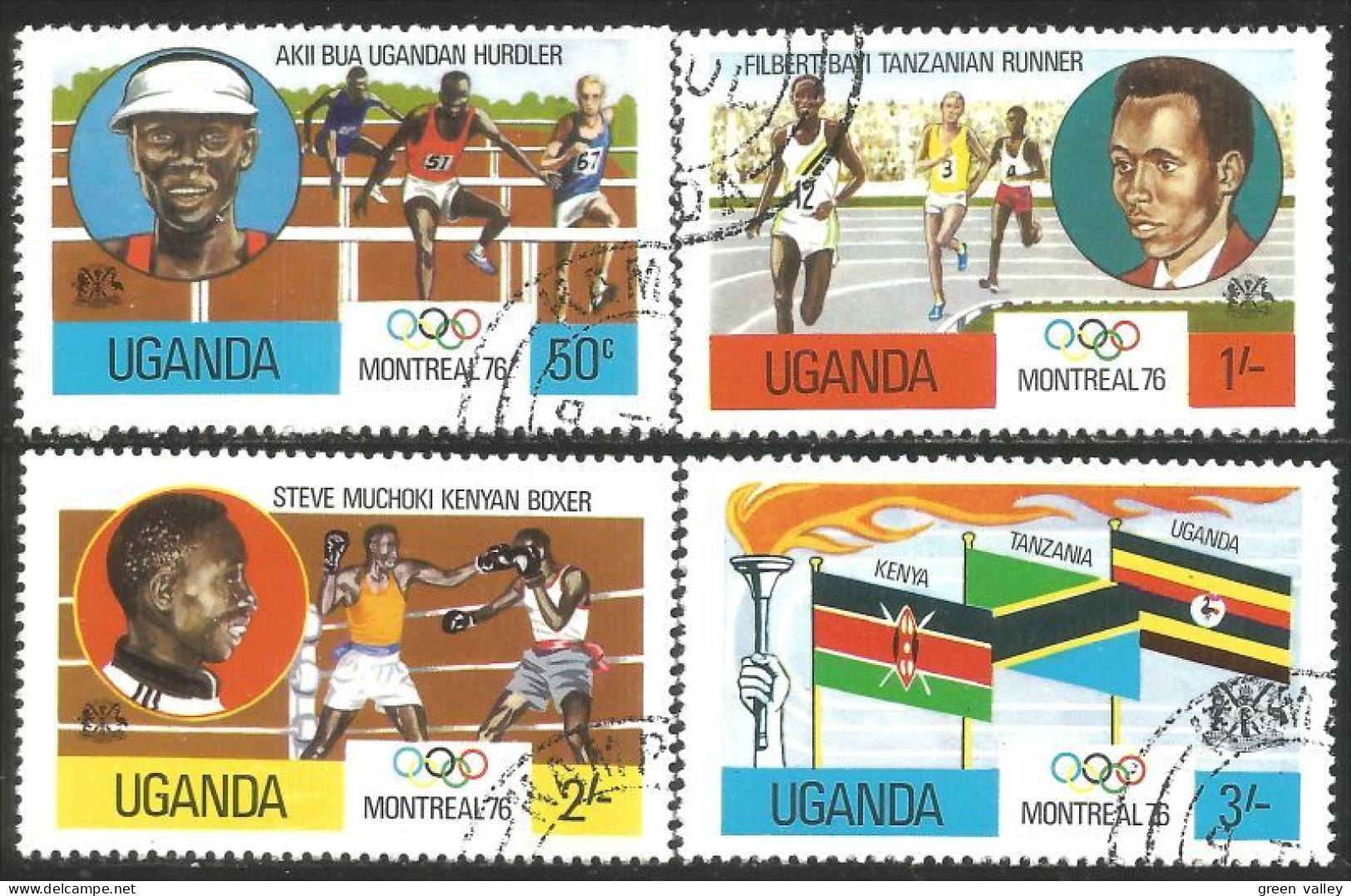 898 Uganda Montreal Olympiques 1976 (UGA-70) - Estate 1976: Montreal