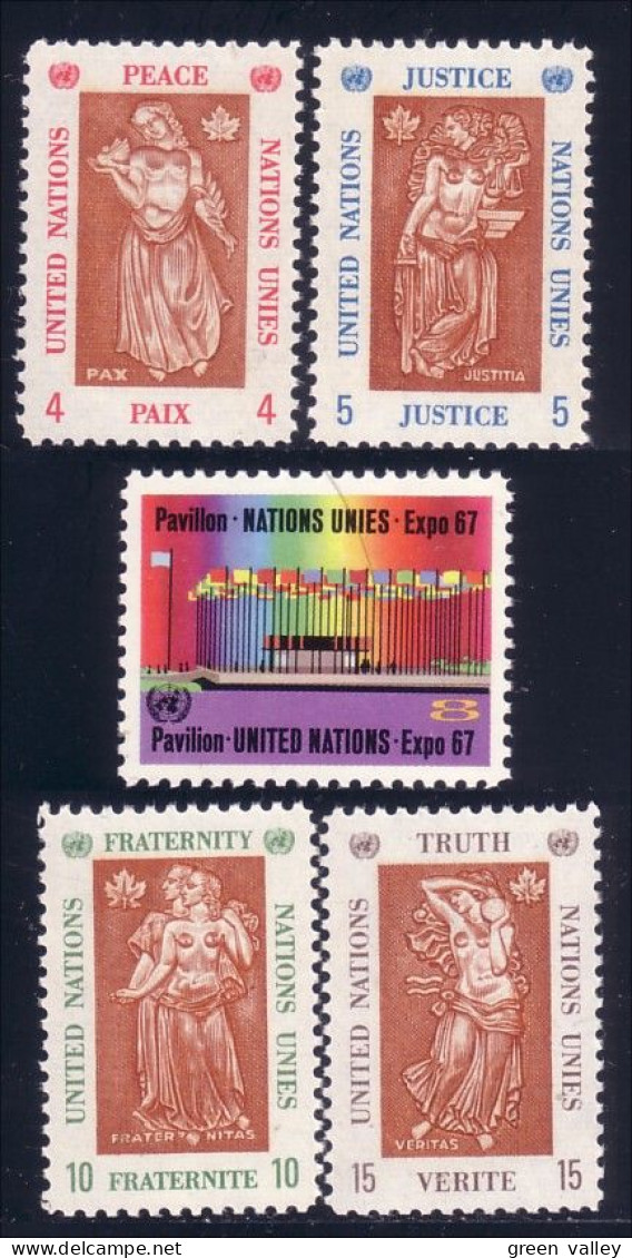 917 Nations-Unies NY Expo 67 Montreal Montréal MNH ** Neuf SC (UNN-6b) - 1967 – Montreal (Canada)